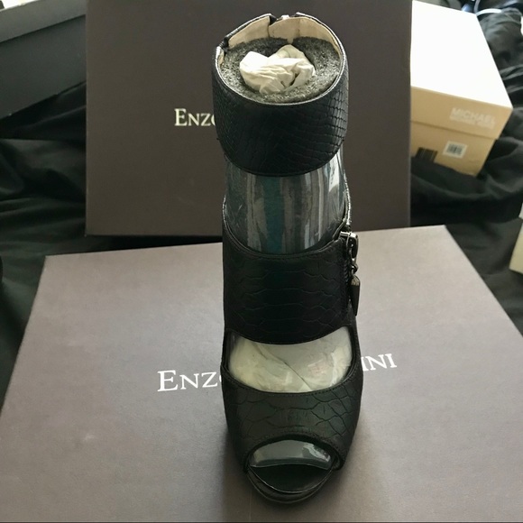 NIB Enzo Angiolini Nyambi zip heel 4M - Picture 6 of 12